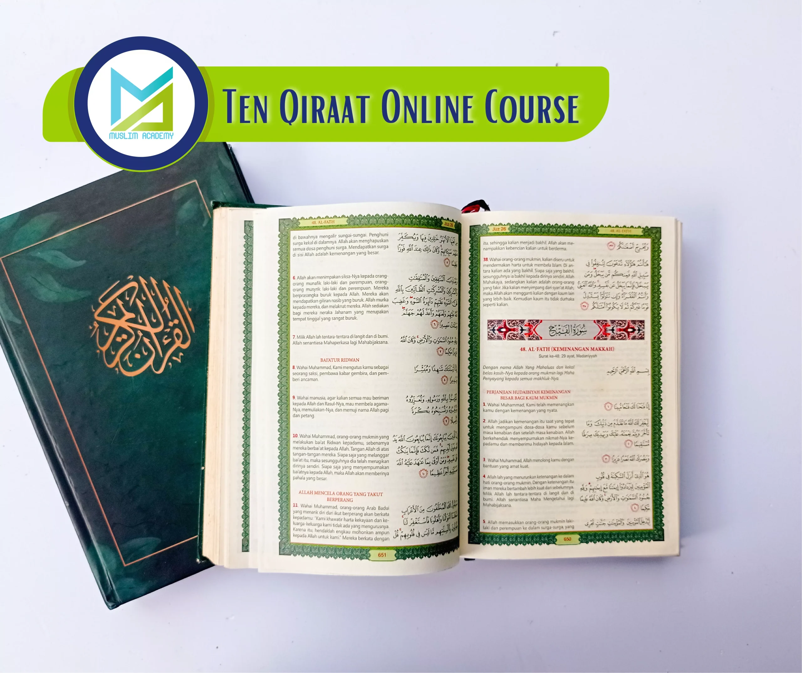 Ten Qiraat Online Course 2, Muslim Academy