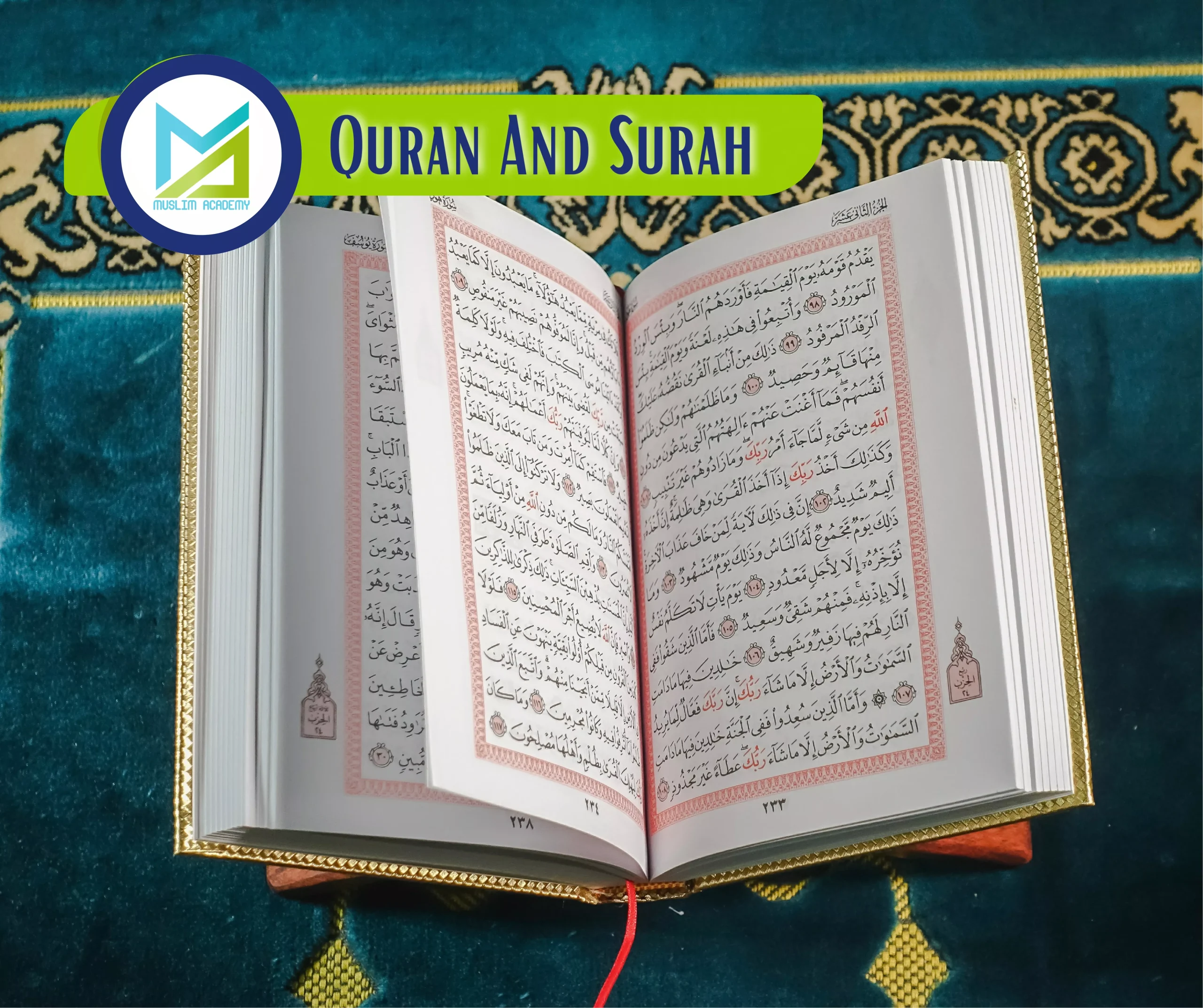 Quran And Surah 1, Muslim Academy