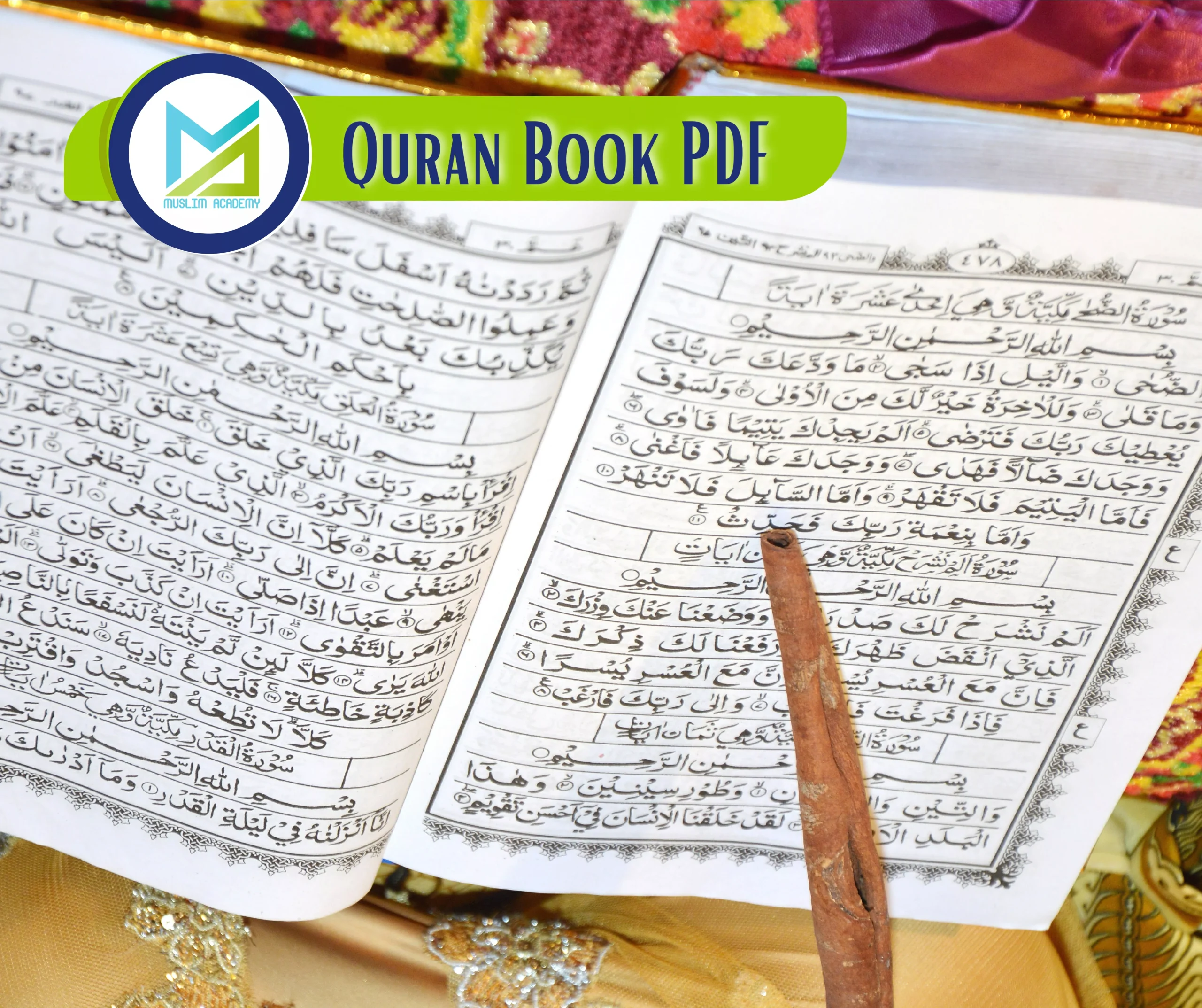 Quran Book PDF 1, Muslim Academy
