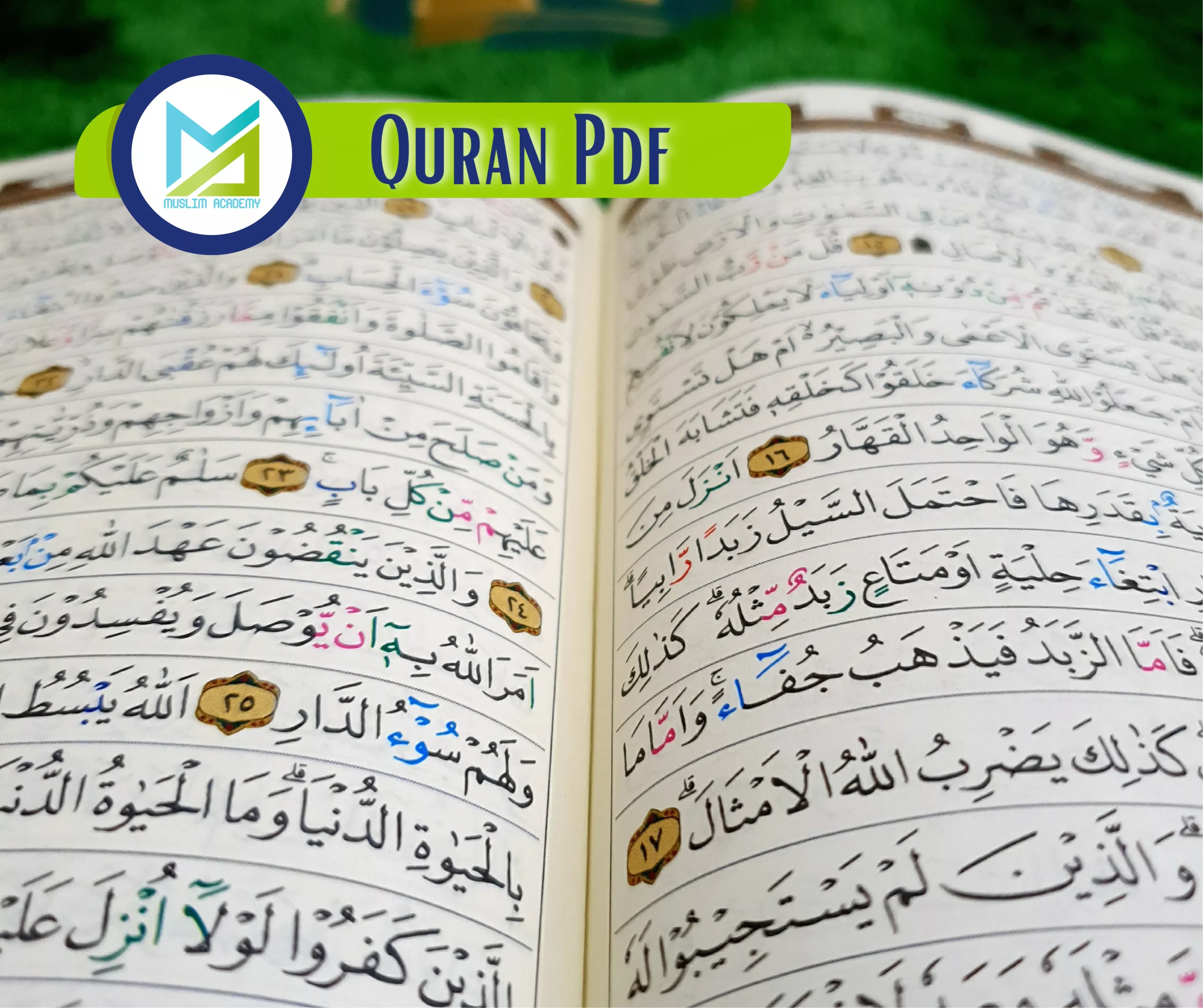 Quran PDF 1, Muslim Academy
