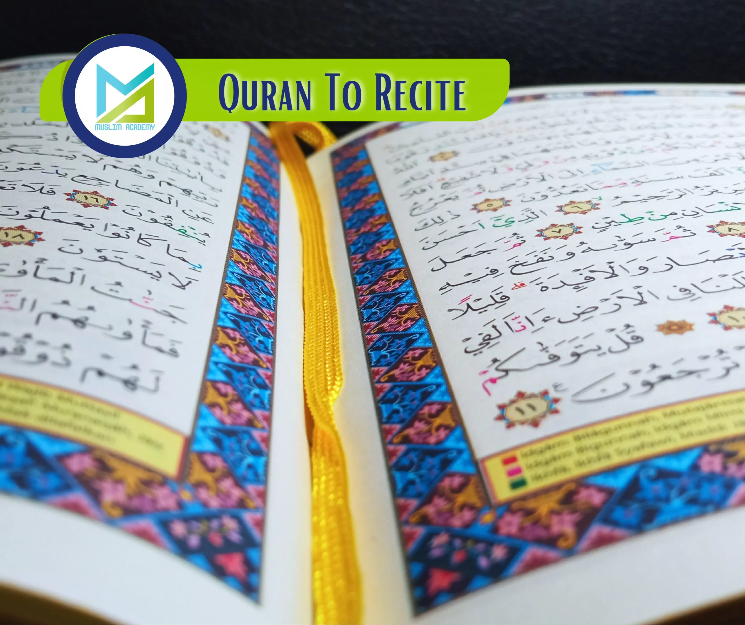 Quran to Recite 1, Muslim Academy