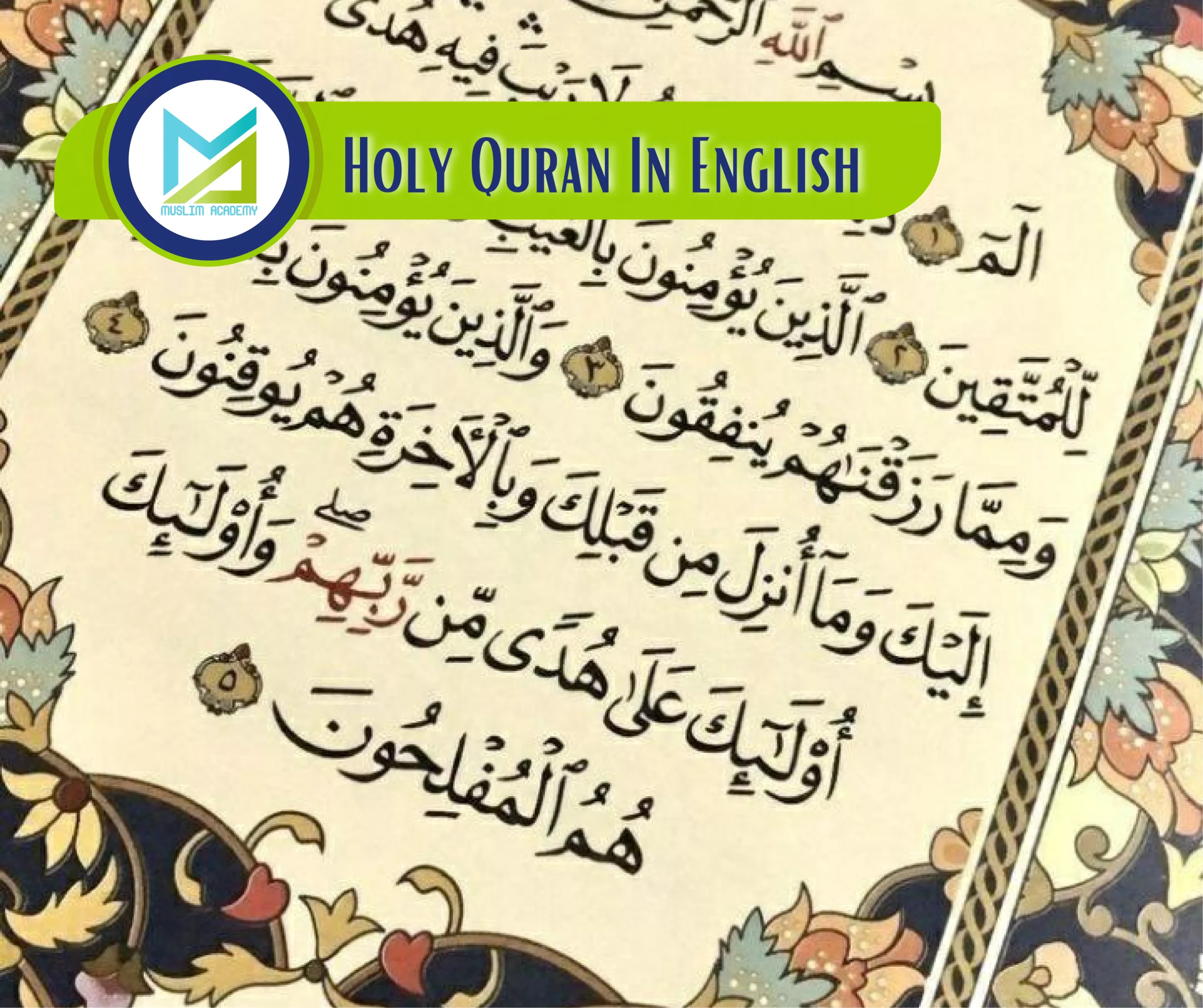 Holy Quran In English, Muslim Academy