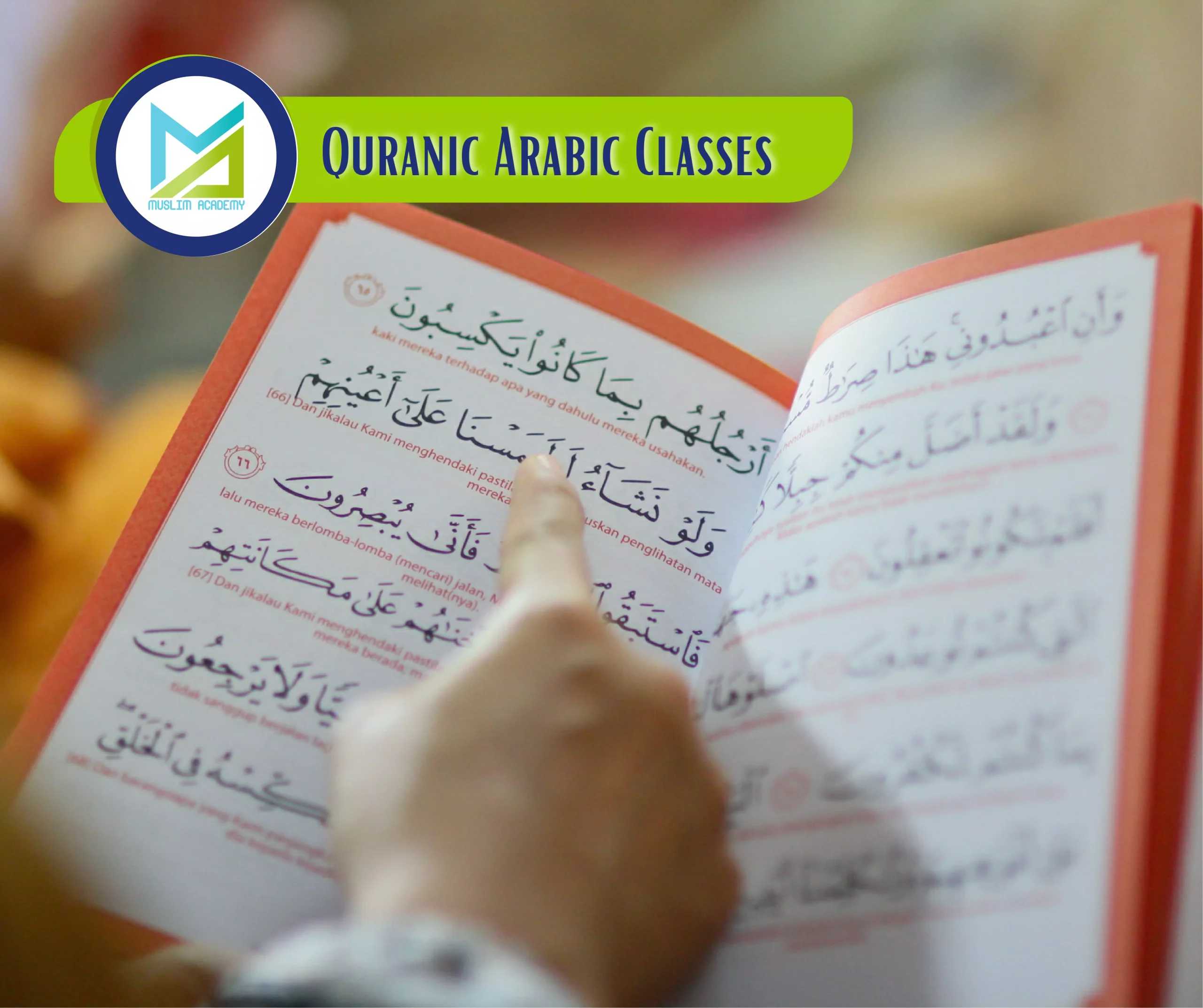 Quranic Arabic Classes, Muslim Academy