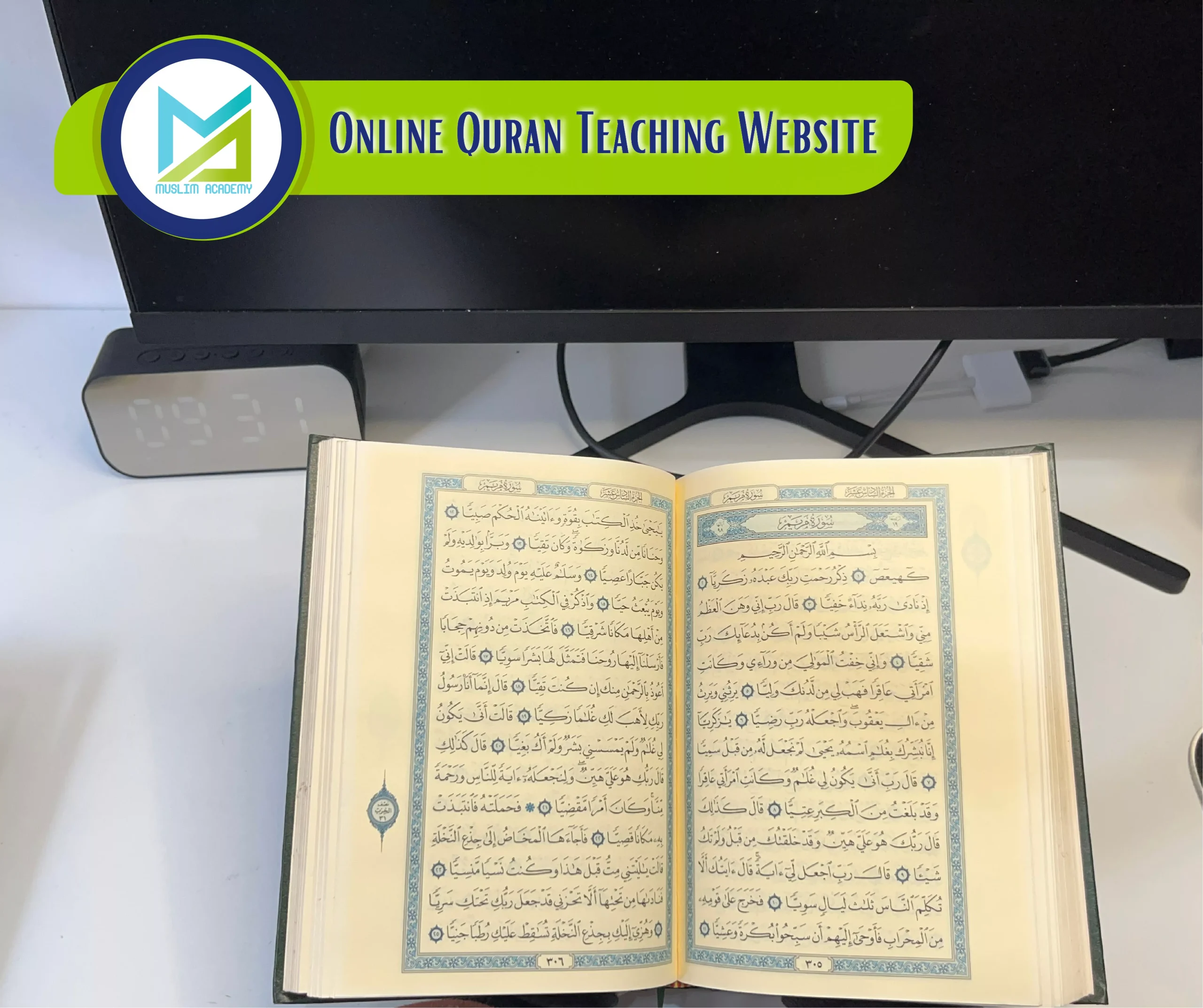 Online Quran Teaching Website, Muslim Academy