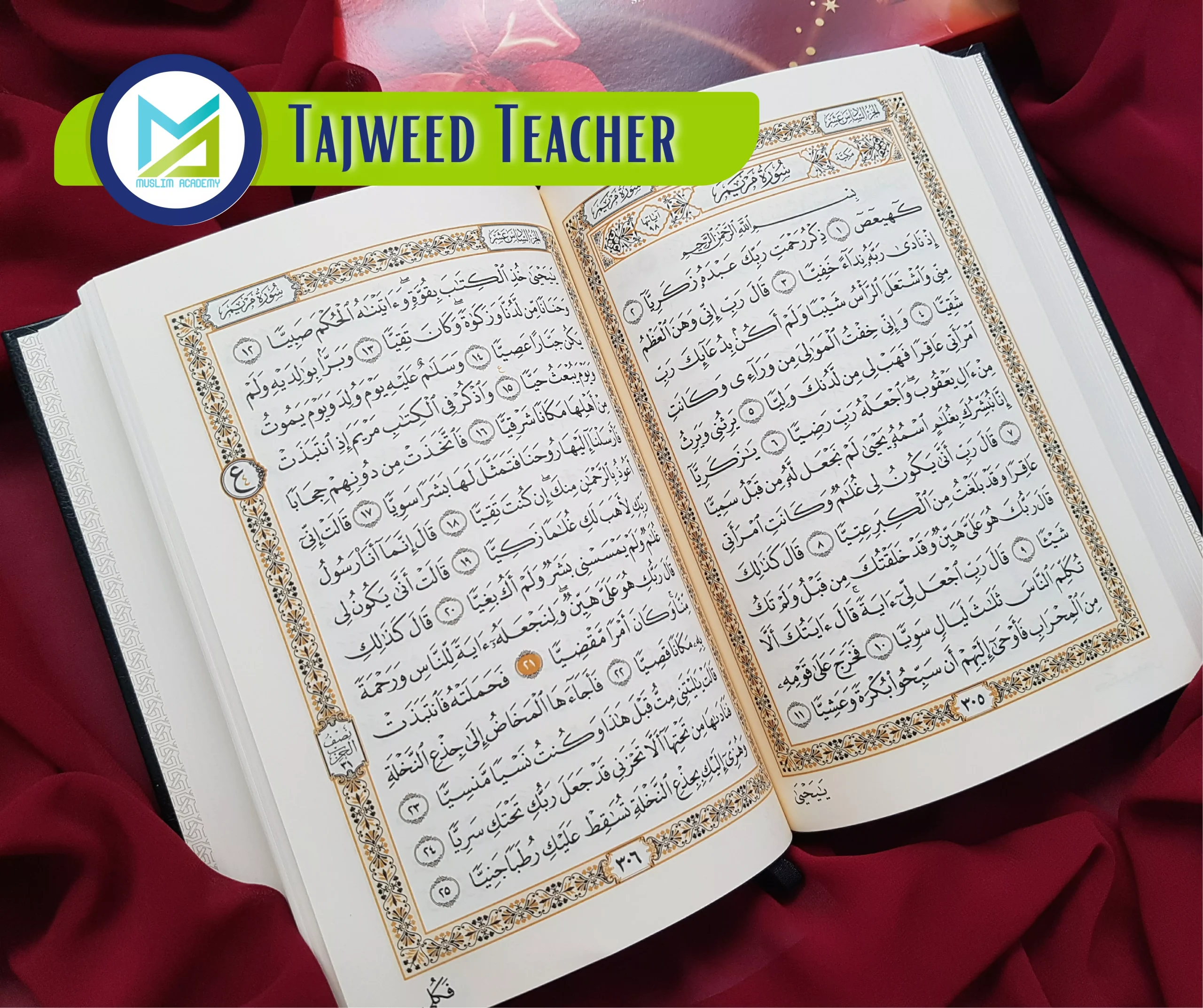 Tajweed Teacher, Muslim Academy