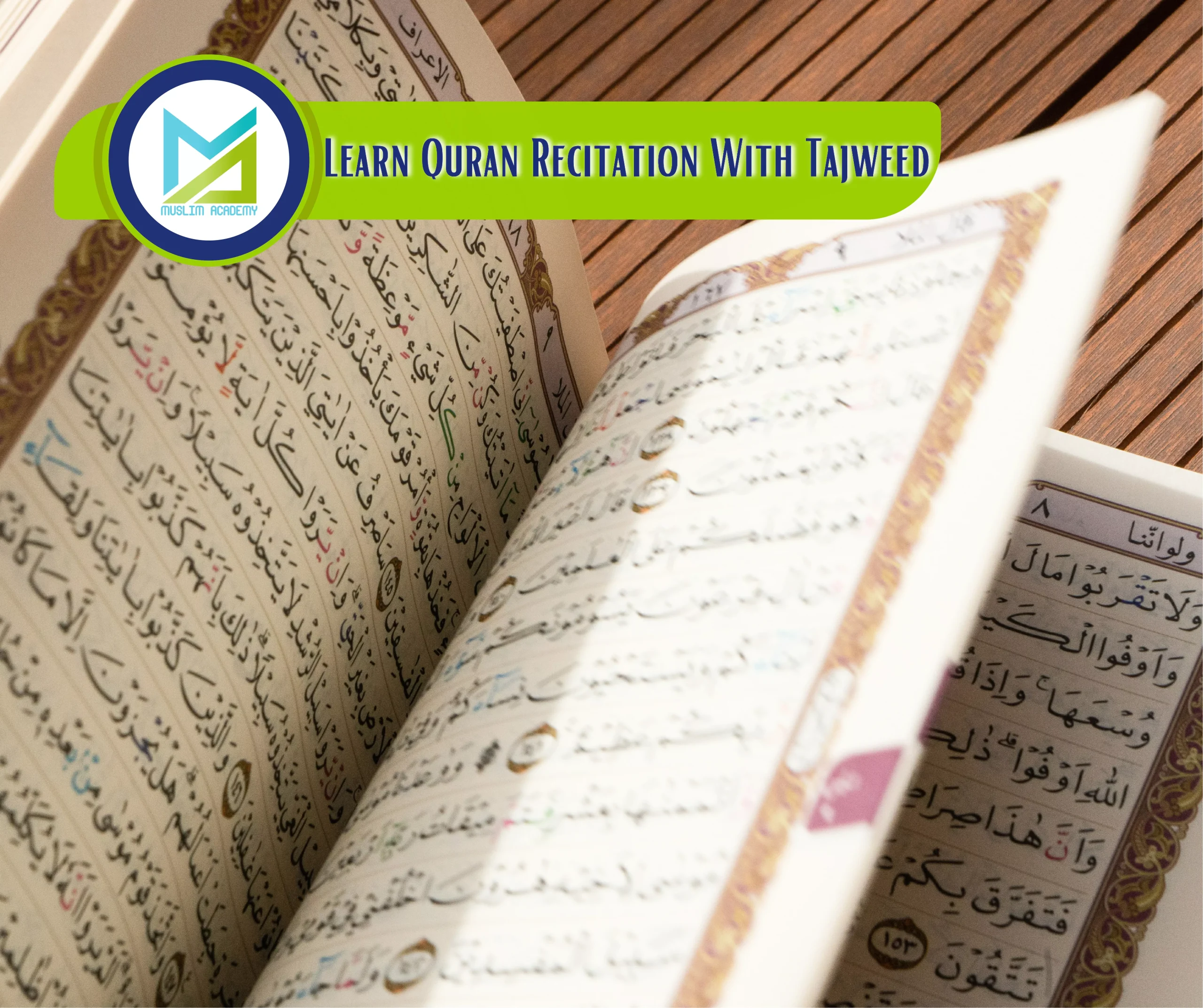 Learn Quran Recitation With Tajweed, Muslim Academy