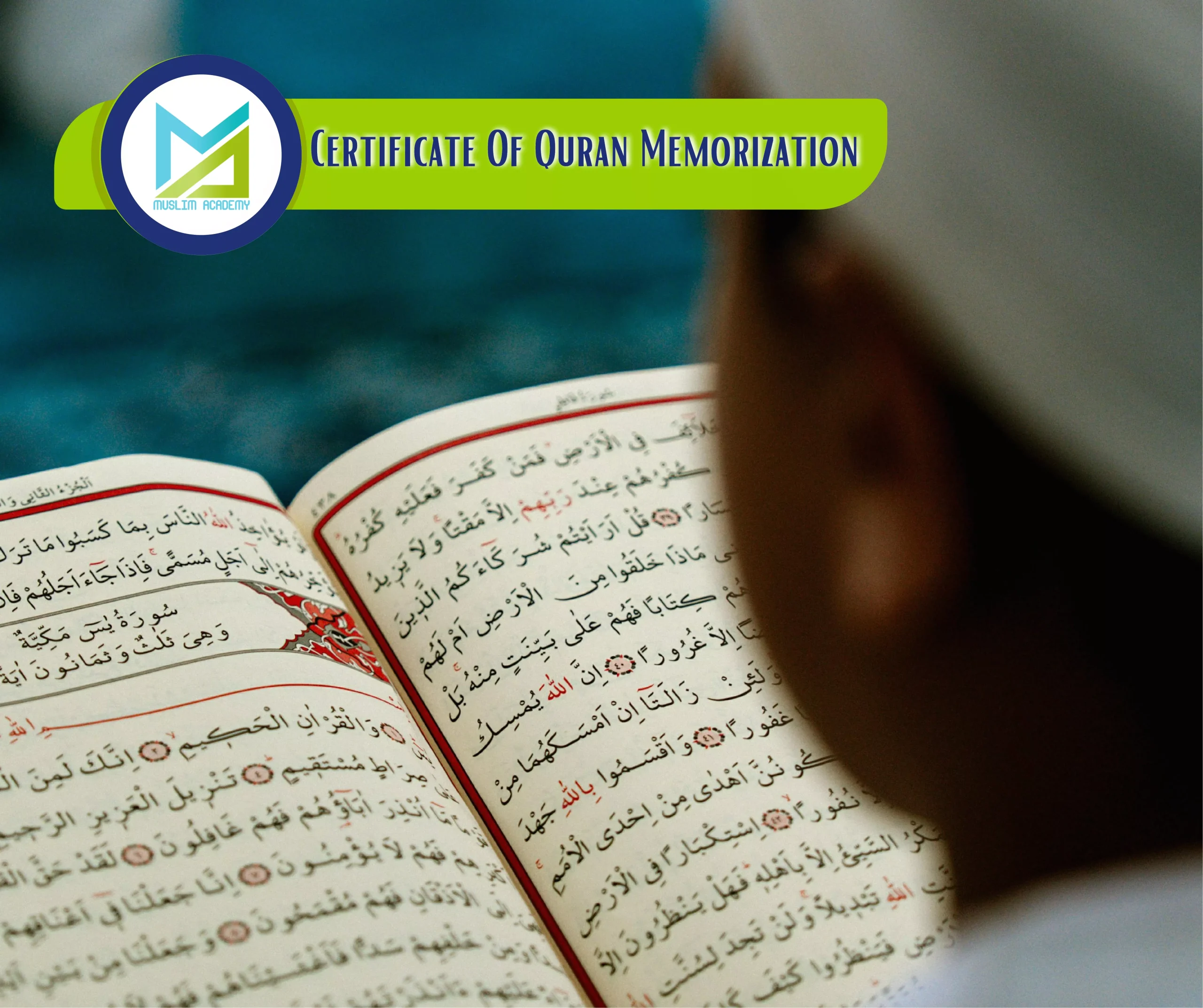Certificate Of Quran Memorization, Muslim Academy
