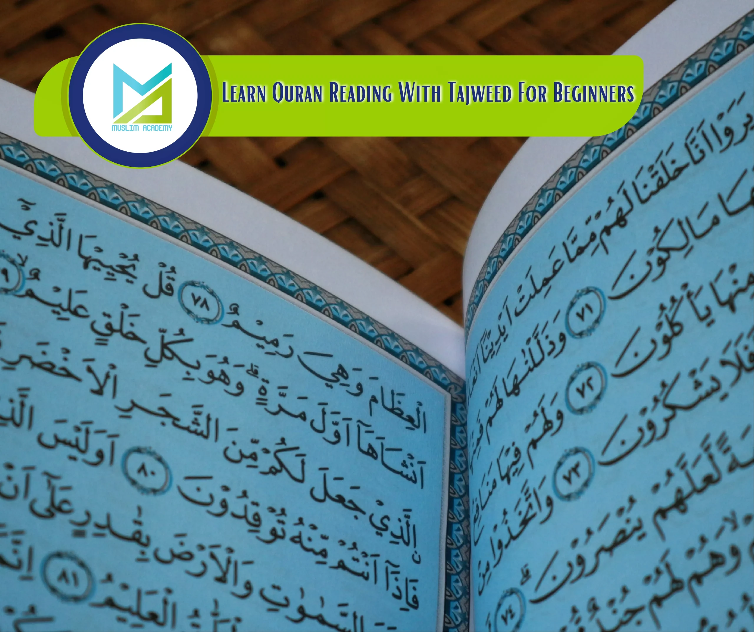 Learn Quran Reading With Tajweed For Beginners, Muslim Academy