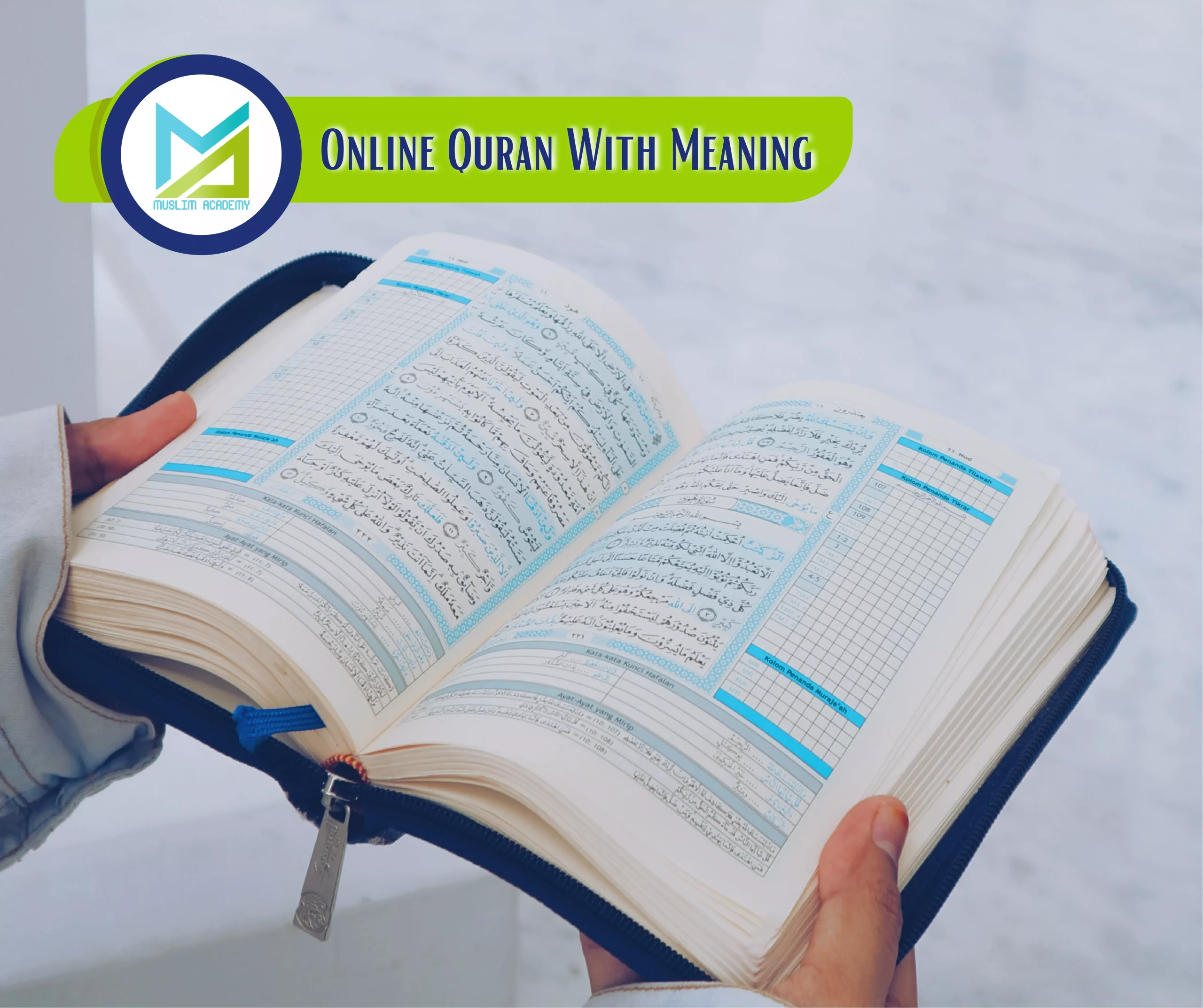Online Quran With Meaning, Muslim Academy