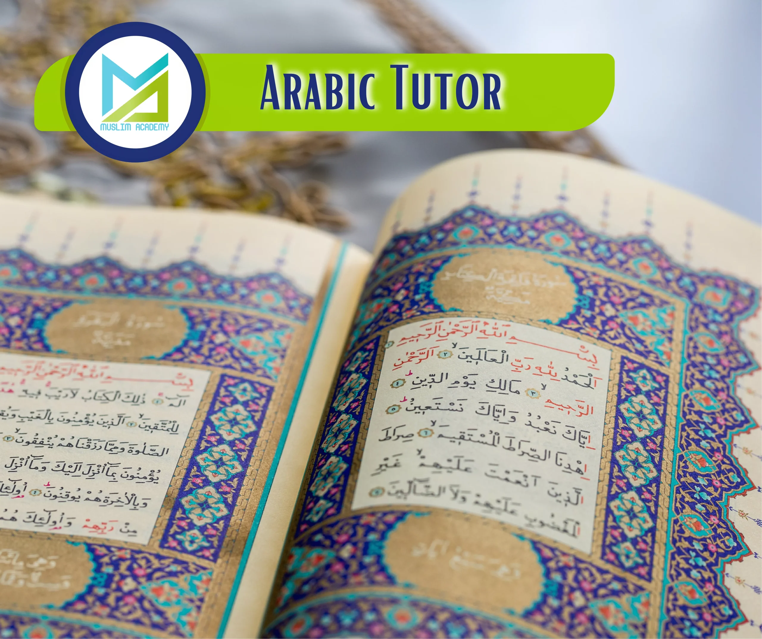 Arabic Tutor, Muslim Academy