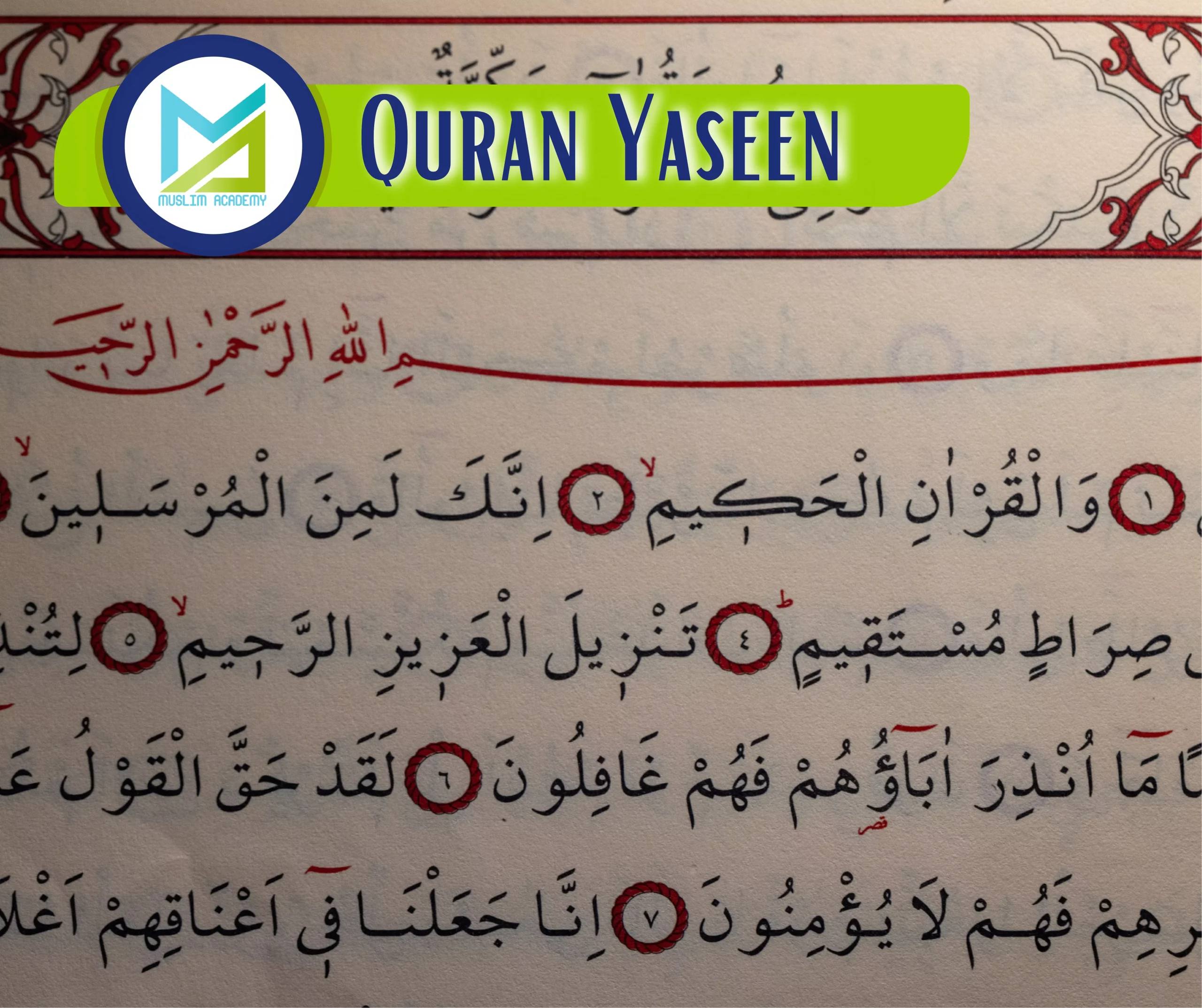 Quran Yaseen, Muslim Academy