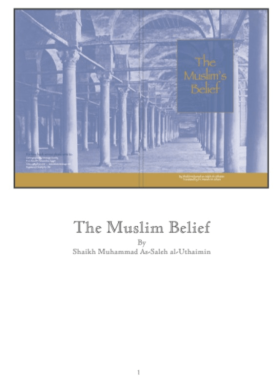 The Muslim's Belief, Muslim Academy